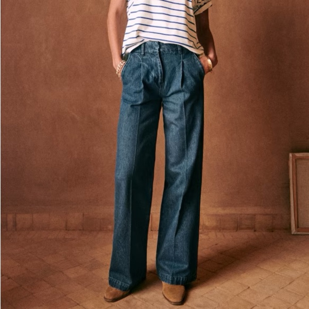 Sezane rodriguo trousers size 8/40